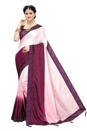 SANA saree with diamond cut