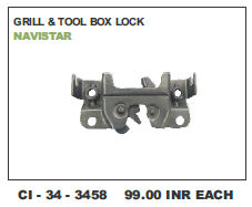 Grill And Tool Box Lock Navistar (Cinew) Vehicle Type: 4 Wheeler