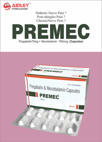 Pregabalin 75mg + Methylcobalamin 750mcg  Capsule