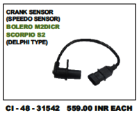 Crank Sensor (speedo Senser) Bolero,scorpio S2 (cinew) Vehicle Type: 4 Wheeler