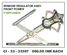 Window Regulator Assy Front Power Fortuner LH/RH (cinew)