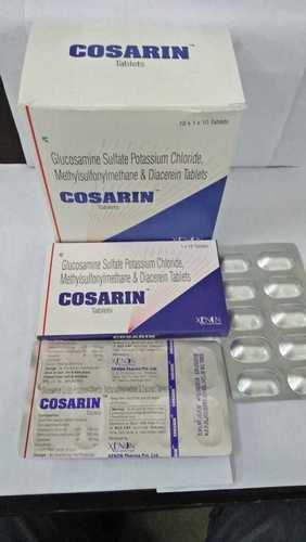 Glucosamine Sulfate Potassium Chloride Methylsulfonylmethane And Diacerein Tablets Normal