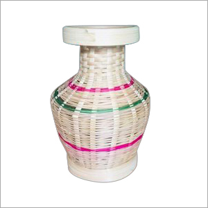 Handmade Bamboo Flower Vase Size: All Sizes Are Available