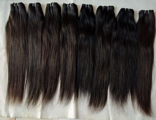 Natural Black Raw Vintage Straight Human Hair