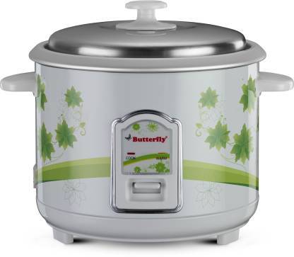 Butterfly JADE Electric Rice Cooker  (1.8 L, White)
