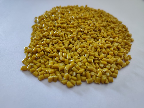 Multi Hdpe Yellow Granual