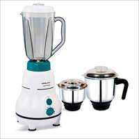 Electric Mixer Grinder - Stainless Steel & Plastic, 220 Volt | 3 Jars, Portable, Lightweight, Easy To Use