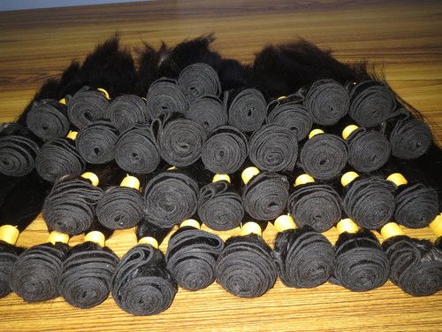 Natural Colour Hair King Indian Company Machine Weft Hair