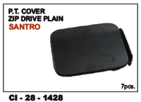 Pt Cover Zip Drive Santro - Durable Fabric, Universal Fit For 4-wheelers | Warranty Included, Enhanced Protection