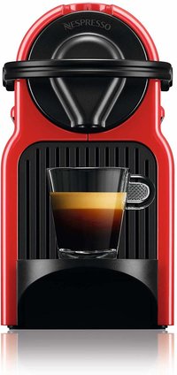 Nespresso Inissia Coffee Capsule Machine, Ruby Red by Krups