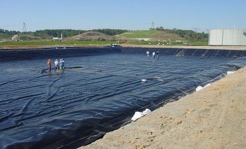 HDPE Coated Woven Geomembrane  For Agriculture Thickness: 1 To 7 Mm