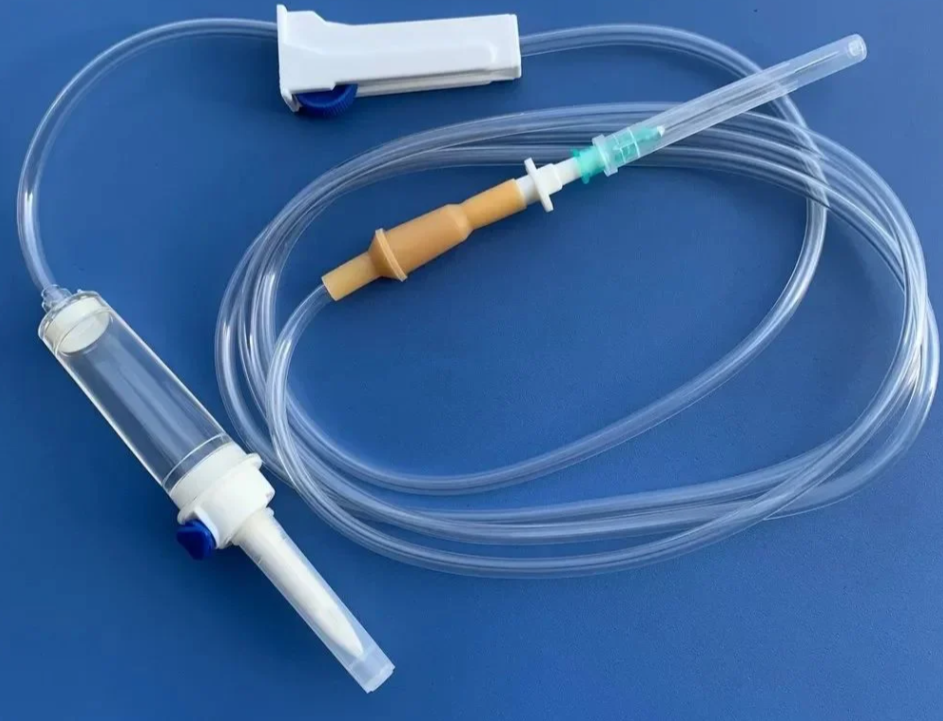 Infusion Sets - PVC, 150ml & 110ml Capacity, 150cm to 200cm Tube Length | EO Sterilized, Disposable, Smooth Flow with Needle Options