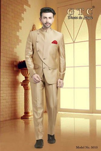 Cream Full Sleeve Jodhpuri Suit with Itlaian cut trouser at Rs 19354 in  Bengaluru