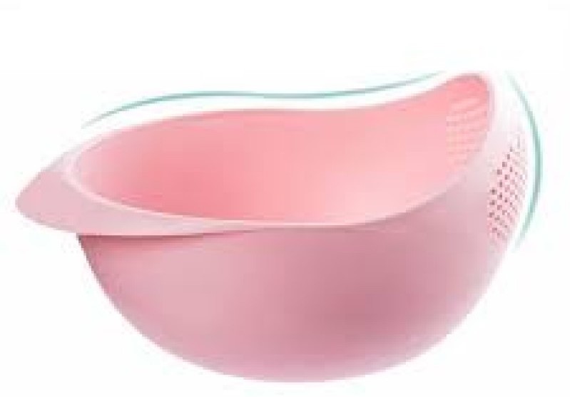 Multicolour Washing Bowl and Strainer