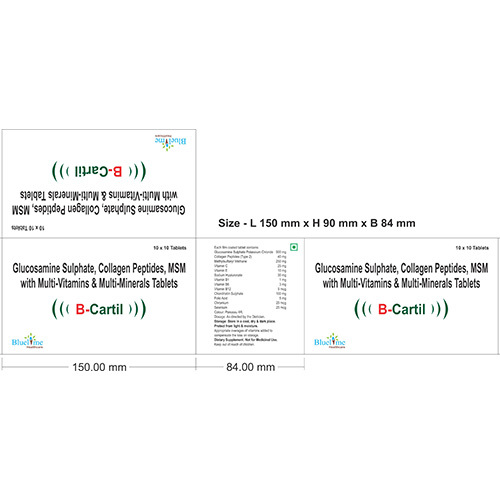 B-Cartil Carton Tablets