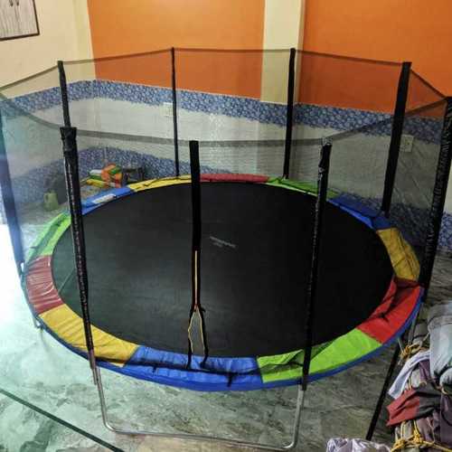 colored trampoline