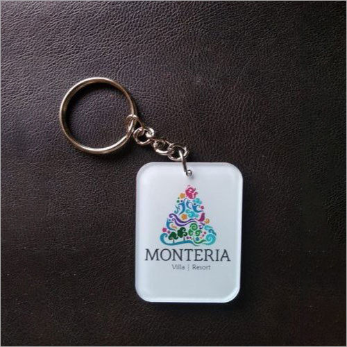 Printed Acrylic Key Chain