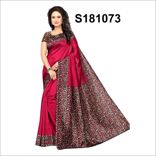 FANCY KALAMKARI SILK SAREE