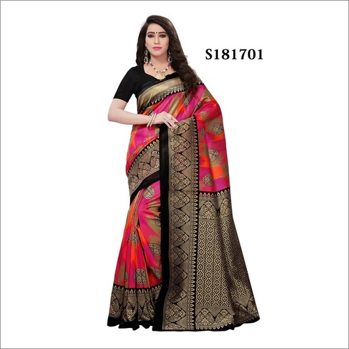 Kalamkari Khadi Silk Saree For Women