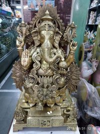 Ganesh Brass Statue