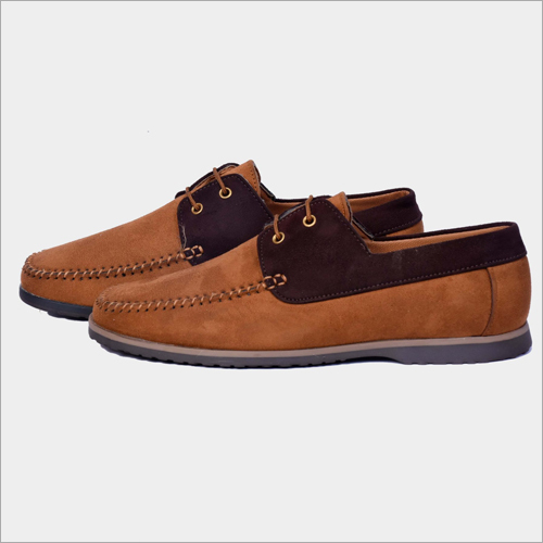 Mens Suede Brown Sneaker Shoes By STORESHOPPY ONLINE SERVICES PRIVATE LIMITED