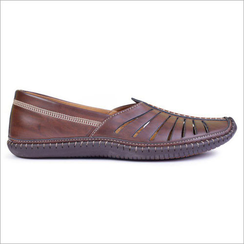 Mens Brown Kolhapuri Mojaris