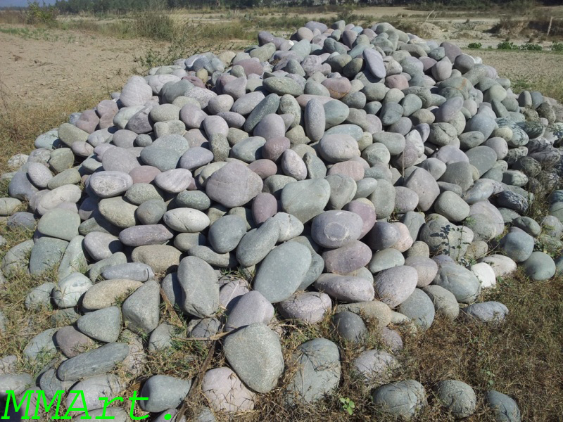 Indian Natural Outdoor Garden Landscape Boulder Rock Stone for road and construction decoration stone