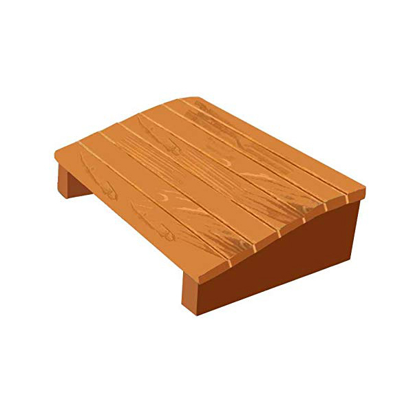 Natural Wood footrest for Office and Home Sanushaa