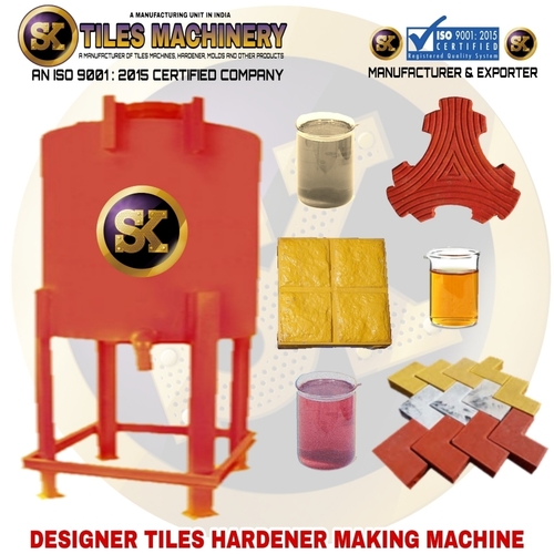 Designer Tile Hardener Making Machine By SK TILES MACHINERY