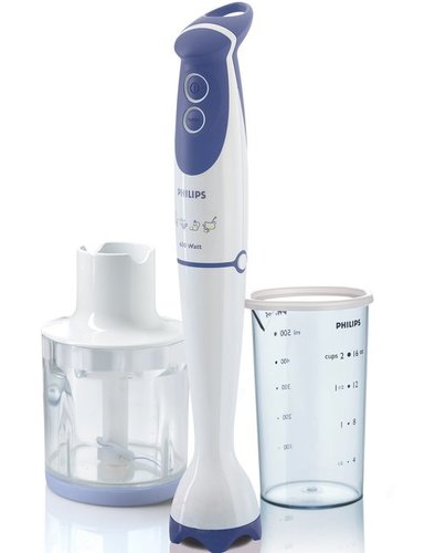 Philips 1363 600-Watt Hand Blender (White and Lavender)