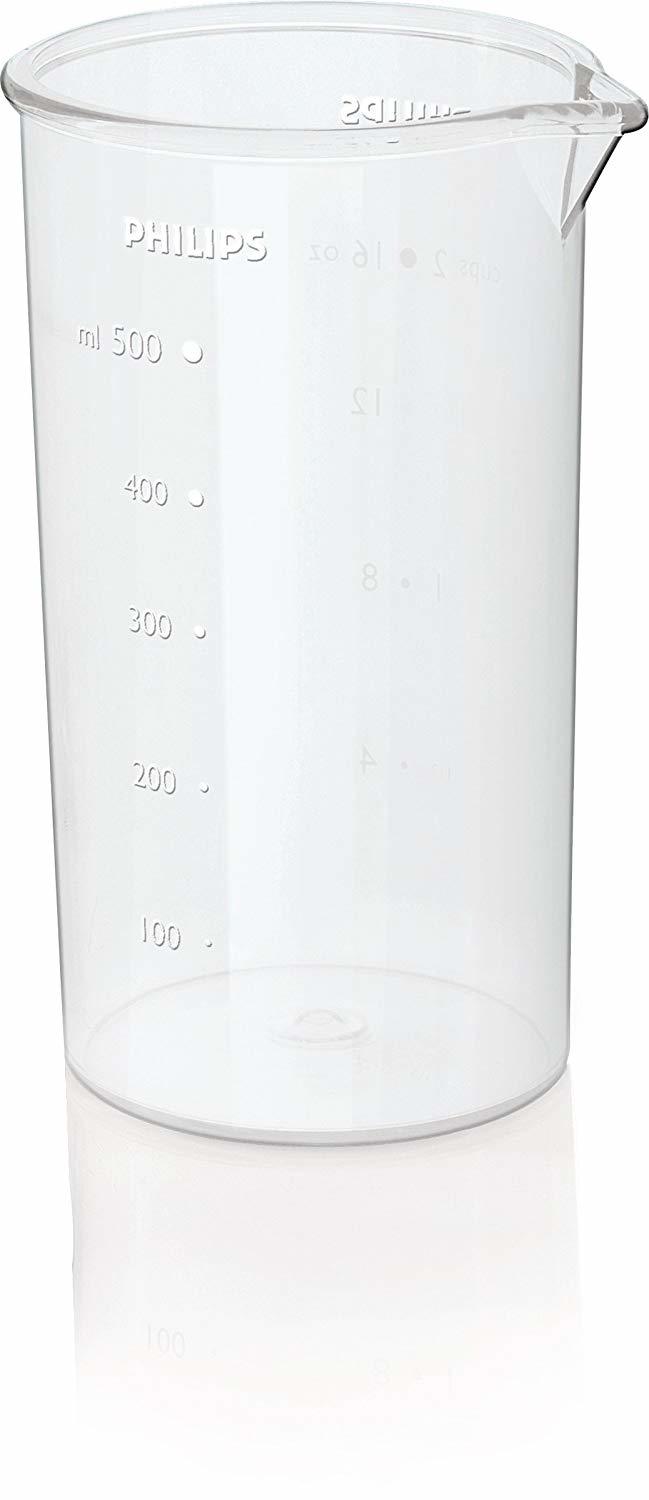 Philips Daily Collection HR1604 550-Watt Steel Rod Hand Blender (White)