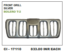 Front Grill Silver Bolero T-2 (cinew)