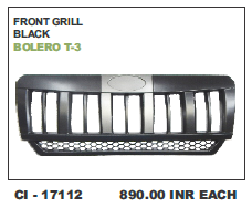 Front Grill Black Bolero T-3 (cinew)