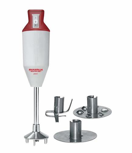 Maharaja Whiteline Jazz+ 125-Watt Handblender (White/Red)
