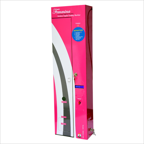 Femmina Free Vend Sanitary Pad Napkin Vending Machine