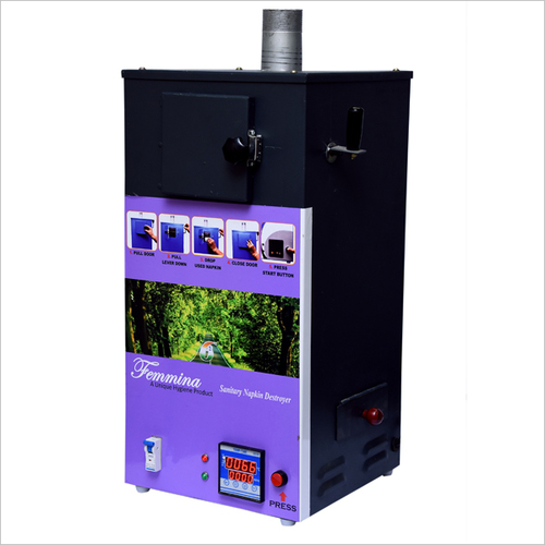 Steel Femmina Cine 15 Sanitary Napkin Destroyer