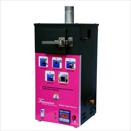 Steel Femmina Cine 20 Sanitary Napkin Destroyer