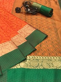 ZOYA weaving Kora muslin silk saree