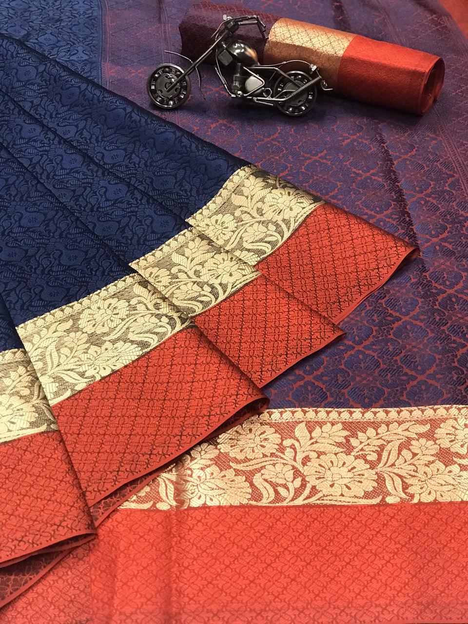 ZOYA weaving Kora muslin silk saree
