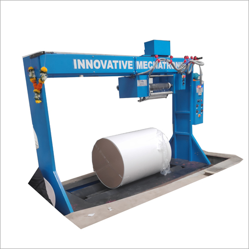 Automatic Radial Reel Stretch Wrapping Machine