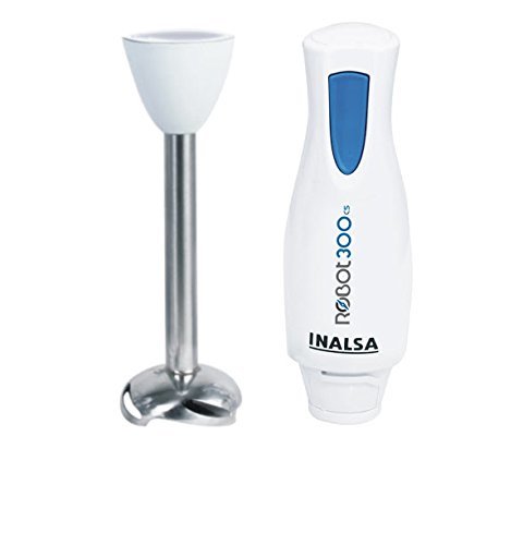 Inalsa Robot 300CS 300-Watt Hand Blender (White)