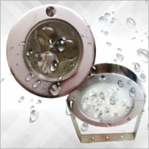 Round Led Underwater Light Application: Pool