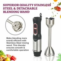 Inalsa Hand Blender Robot INOX 1000 Watt