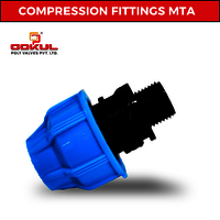 4 Inch Pp Male Threaded Adapter - Size 1/2" To 4", Green And Black Color | Weather Proof, Breakage Resistant, High Working Pressure 10 Kg