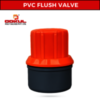 Pvc Flush Valve - Diameter: 2" To 3" Inch (in)
