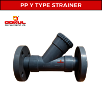 Pp Y Type Strainer - Color: Gray