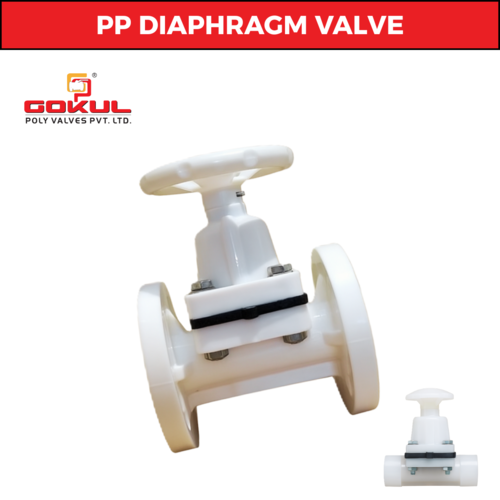 PP Diaphragm Screwed End Valve
