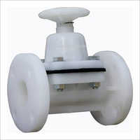 PP Diaphragm Flange End Valve