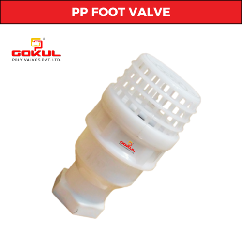 PP Foot Valve Screw End PP Foot Valve Screw End