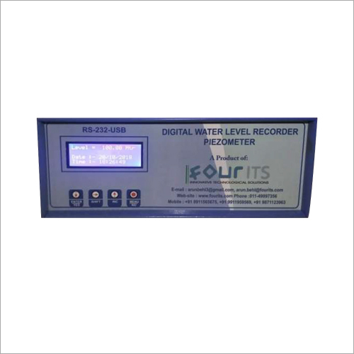 Digital Water Level Recorder Piezometer By FOUR ITS PRIVATE LIMITED